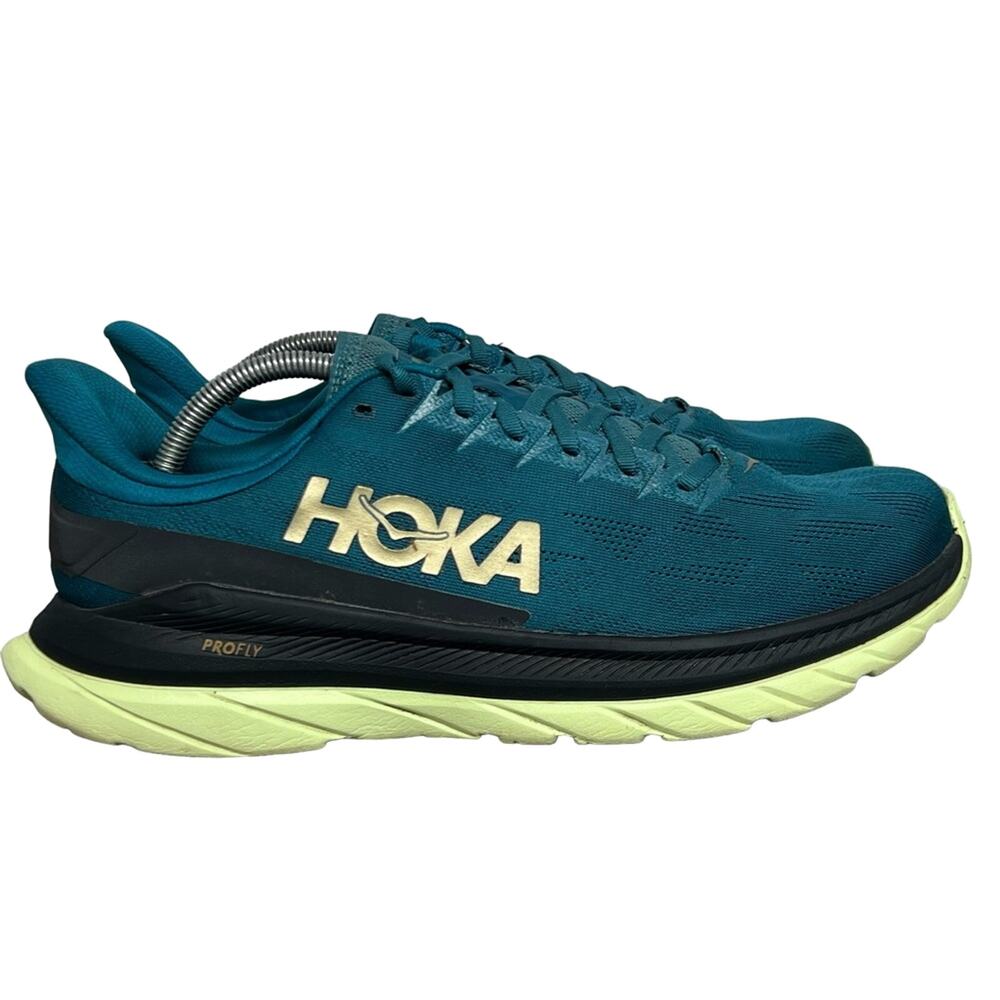 Size 11 D - Hoka One One Mach 4 Blue 1113528-BCBLC Men’s Running Shoes EXCELLENT